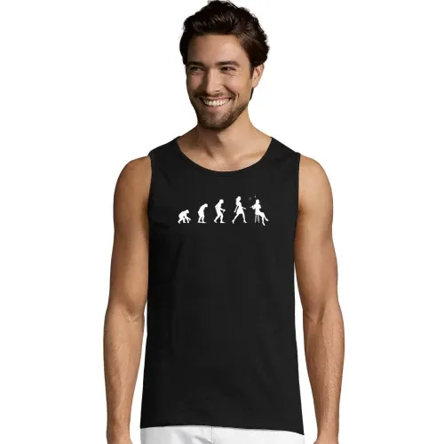 Flötenspielerin Evolution Flötenspieler Flöte Männer T-Shirt