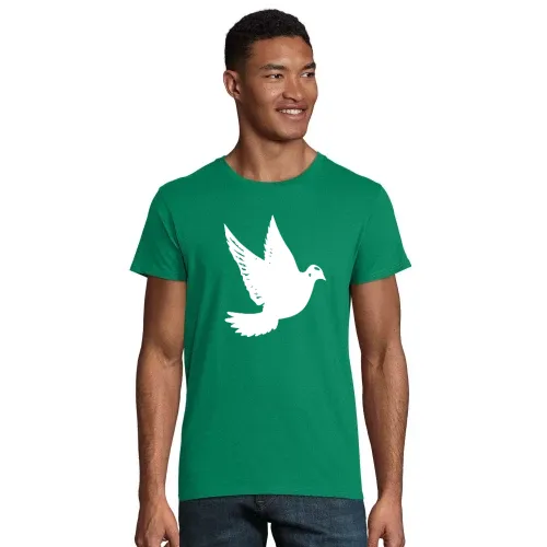 Friedenstaube T-Shirt Männer Crusader Bio