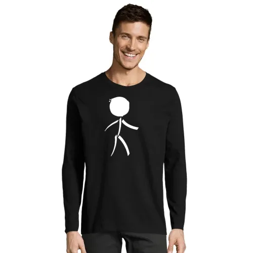 Fussball Strichmännchen Männer T-Shirt