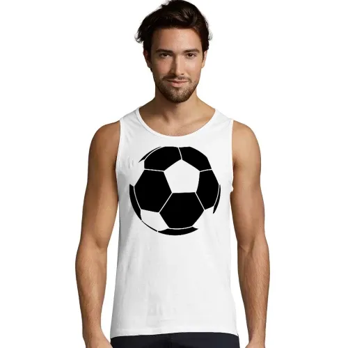 Fußballumriss Männer T-Shirt