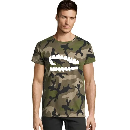 Gebiss Zähne Männer T-Shirt