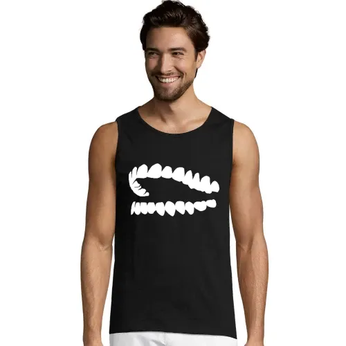 Gebiss Zähne Männer T-Shirt