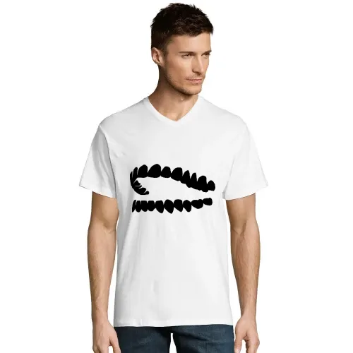Gebiss Zähne Männer T-Shirt