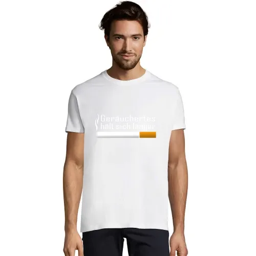 Geräuchertes hält sich länger Männer T-Shirt Geräuchertes hält sich länger T-Shirt