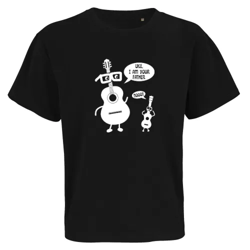 Gitarre Uke I Am Your Father Ukulele Geschenkidee Männer T-Shirt