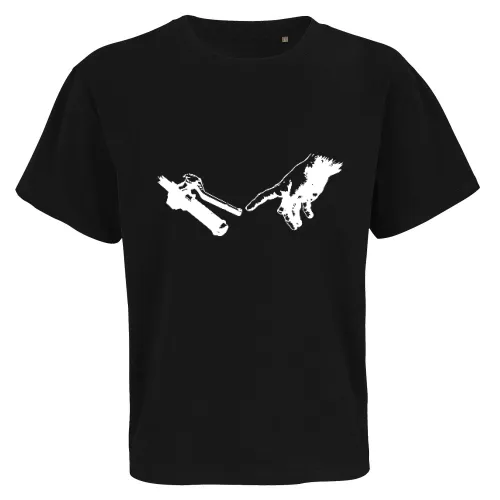 Gotthand Motorradgriff Männer T-Shirt