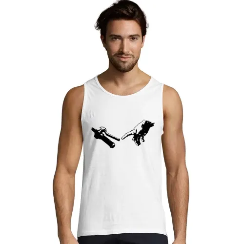 Gotthand Motorradgriff Männer T-Shirt