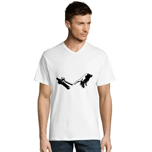 Gotthand Motorradgriff Männer T-Shirt