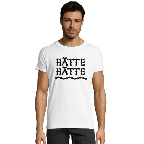 hätte hätte Fahrradkette Männer T-Shirt
