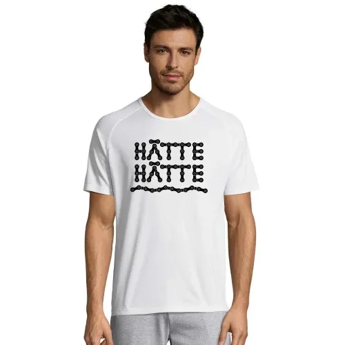 hätte hätte Fahrradkette Männer T-Shirt