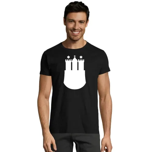 Hamburg Wappen Männer T-Shirt