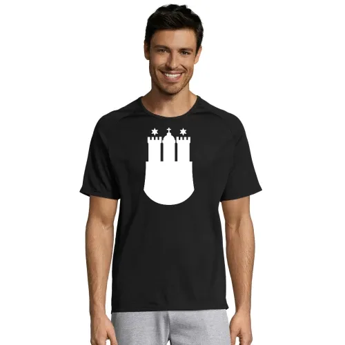 Hamburg Wappen Männer T-Shirt