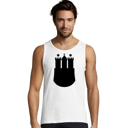 Hamburg Wappen Männer T-Shirt