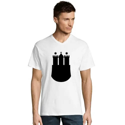 Hamburg Wappen Männer T-Shirt