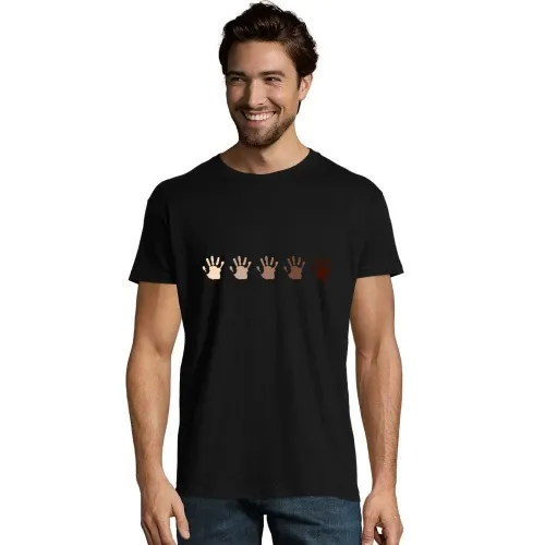 Handfarben Männer T-Shirt Handfarben T-Shirt