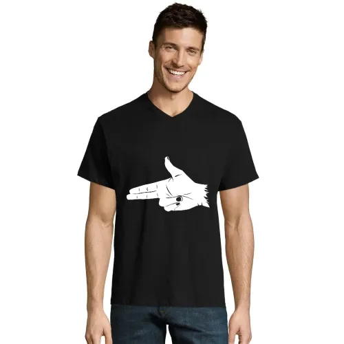 Handpistole T-Shirt Männer Victory