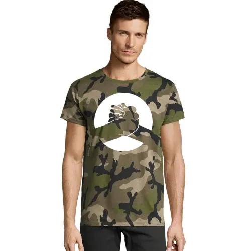 Handschlag Männer T-Shirt