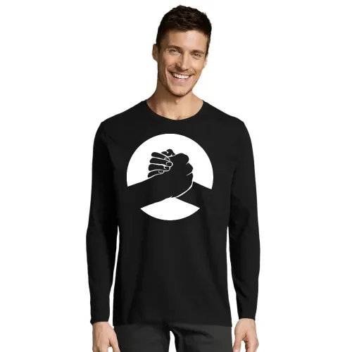 Handschlag Männer T-Shirt