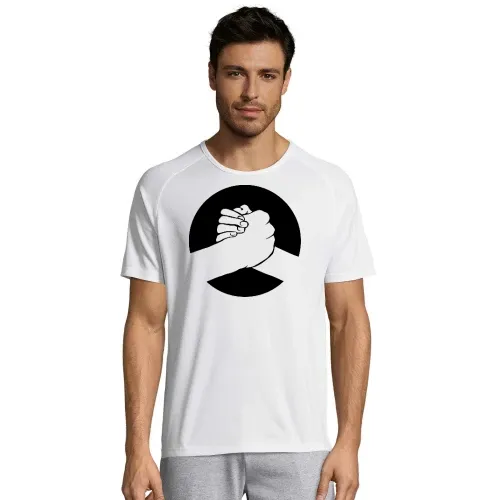 Handschlag Männer T-Shirt