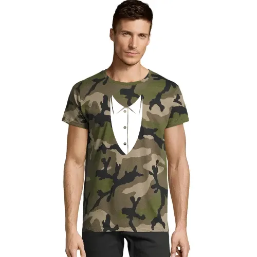 Hemd durch Anzug Männer T-Shirt