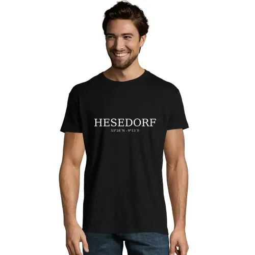 Hesedorf Koordinaten T-Shirt Männer Imperial