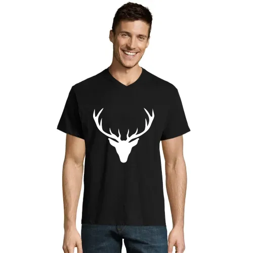 Hirschgeweih Männer T-Shirt