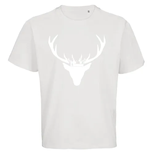 Hirschgeweih mit Krone Männer T-Shirt