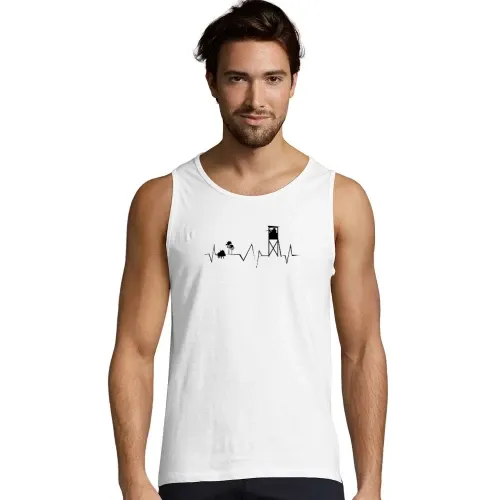 Hochsitz Jagen Herzschlag - Jäger Keiler Männer T-Shirt