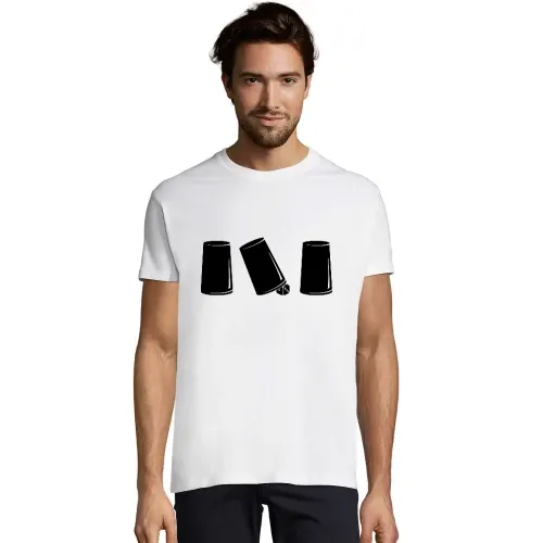 Hütchenspiel Männer T-Shirt Hütchenspiel T-Shirt