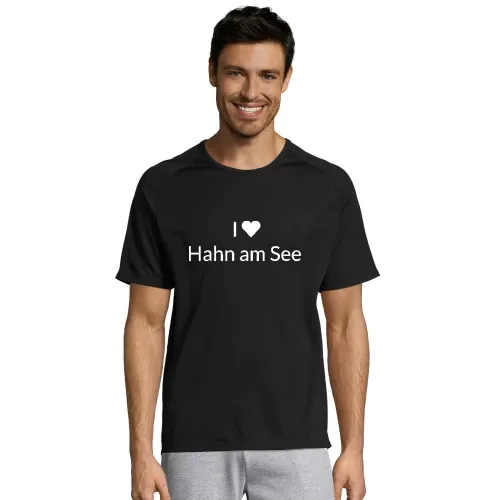 I Love Hahn am See Männer T-Shirt
