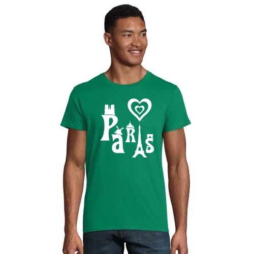 I Love Paris Männer T-Shirt