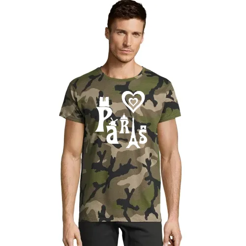 I Love Paris Männer T-Shirt