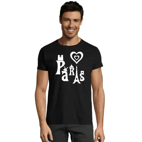 I Love Paris Männer T-Shirt
