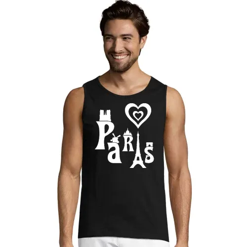I Love Paris Männer T-Shirt