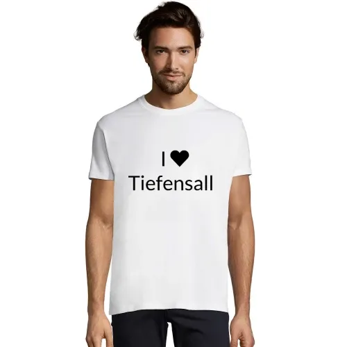 I Love Tiefensall  Männer T-Shirt