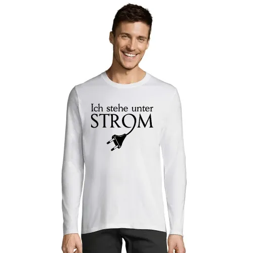 Ich stehe unter Strom - Stecker Shirt Männer T-Shirt