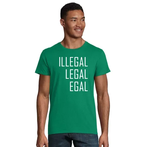 Illegal Legal Egal Männer T-Shirt