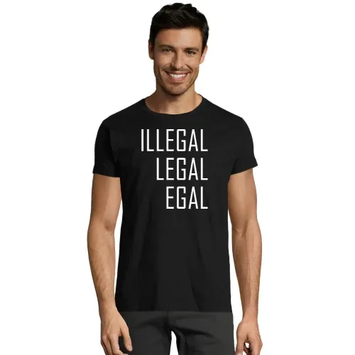 Illegal Legal Egal Männer T-Shirt