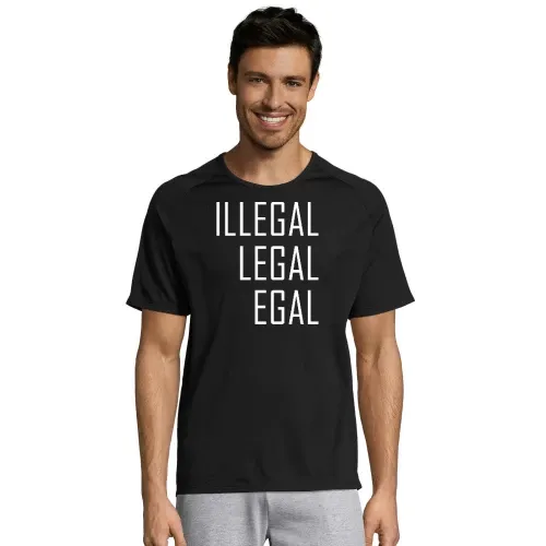 Illegal Legal Egal Männer T-Shirt