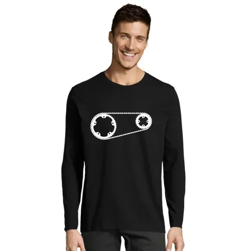 Kettenblatt mit Kette Männer T-Shirt