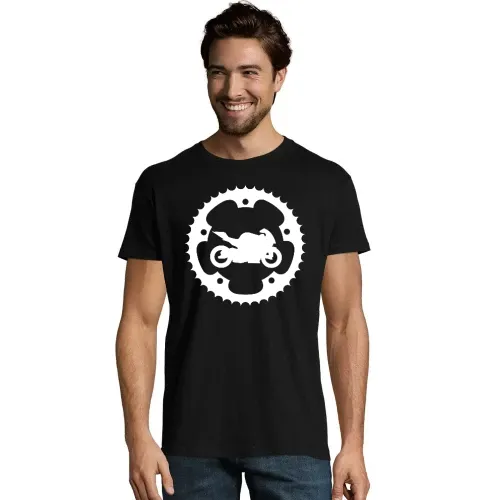 Kettenblatt Motorrad Männer T-Shirt Kettenblatt Motorrad T-Shirt