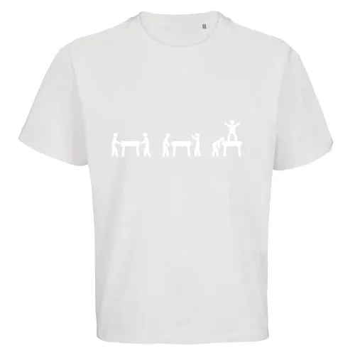 Kickertisch Evolution Strichmännchen T-Shirt Männer Legacy