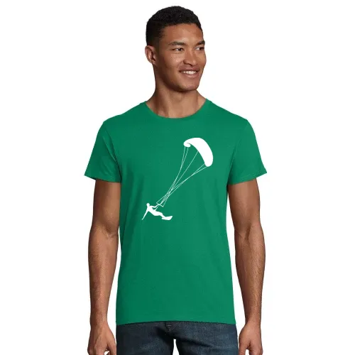 Kiten Kitesurfen Männer T-Shirt