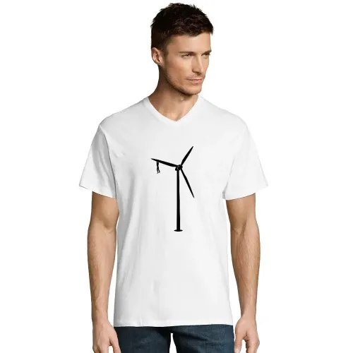Klimmzug am Windrad T-Shirt Männer Victory