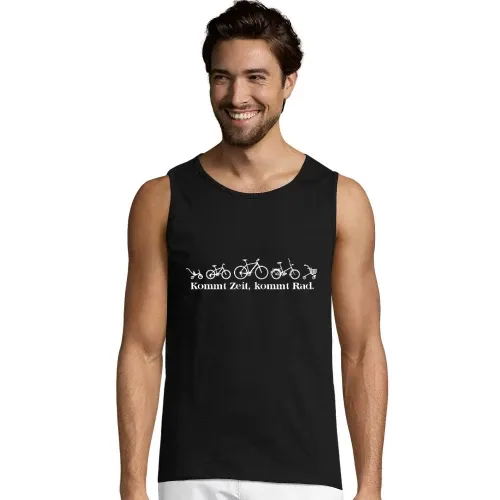 Kommt Zeit, kommt Rad. Männer T-Shirt