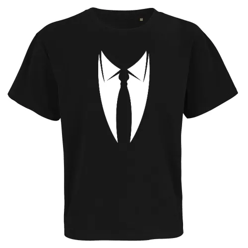 Kragen mit Krawatte Männer T-Shirt