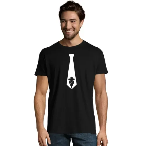 Krawatte mit Motorrad T-Shirt