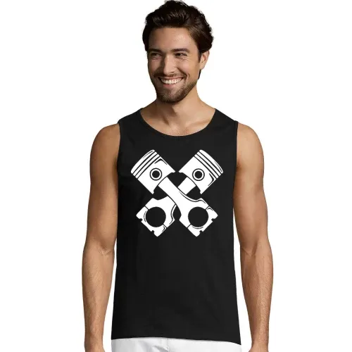 kreuzende Motorkolben Männer T-Shirt