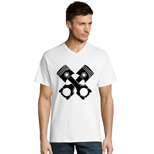 kreuzende Motorkolben Männer T-Shirt