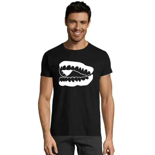 lachendes Gebiss Männer T-Shirt